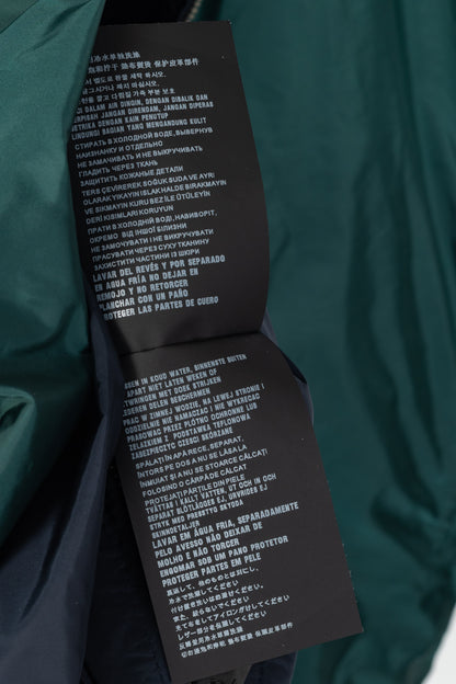 Prada Reversible Navy & Green Nylon-Taffeta Blouson Jacket