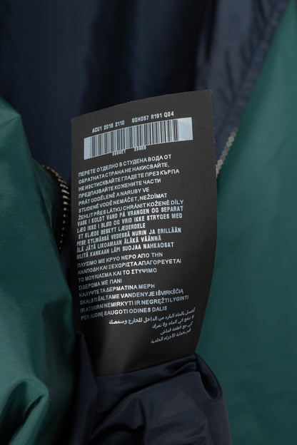 Prada Reversible Navy & Green Nylon-Taffeta Blouson Jacket