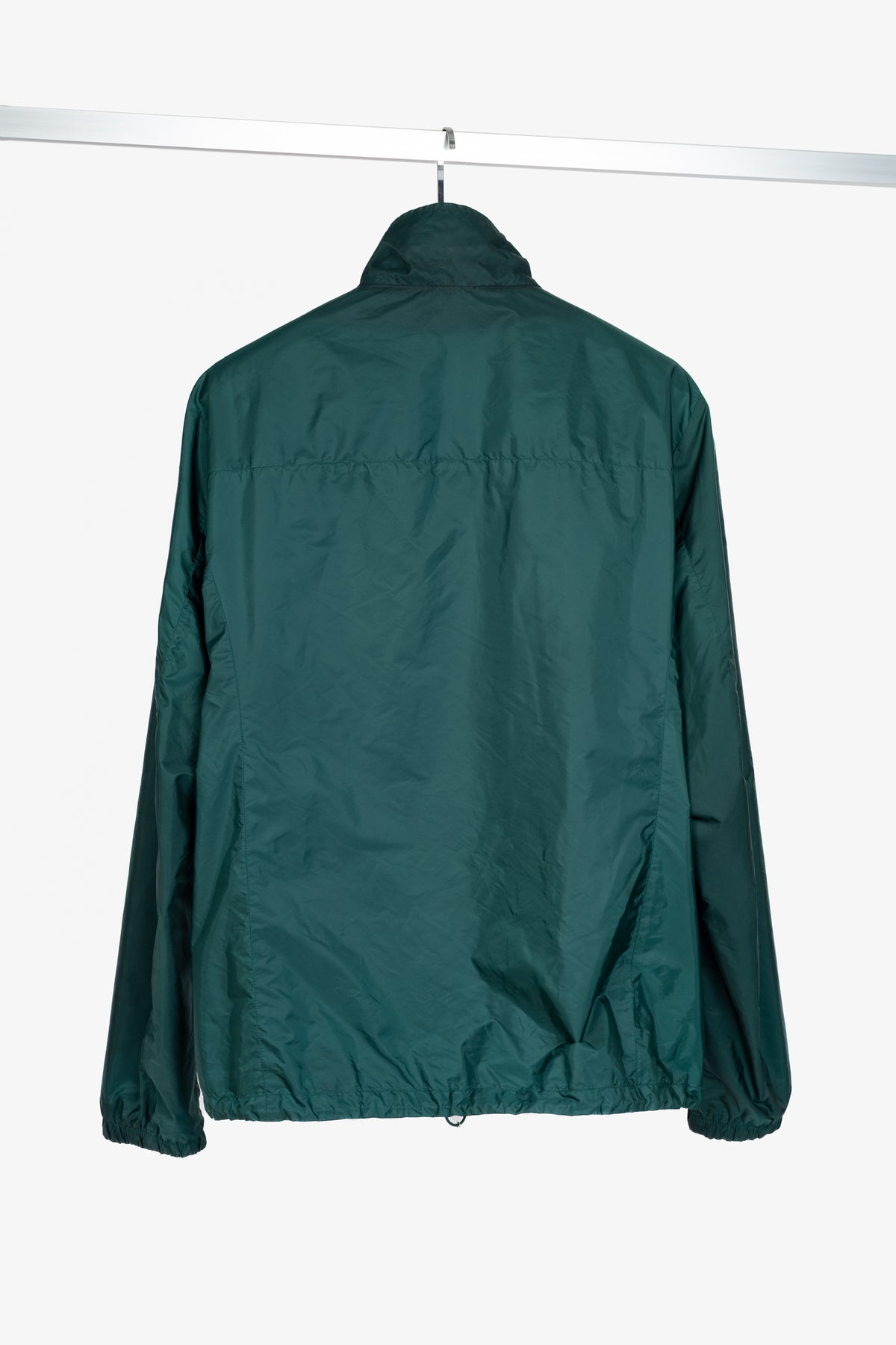 Prada Reversible Navy & Green Nylon-Taffeta Blouson Jacket