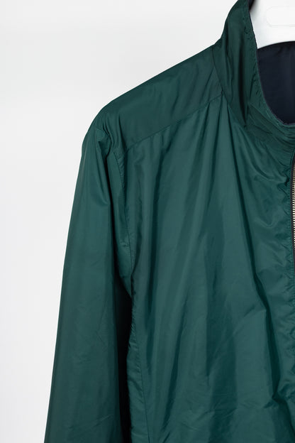 Prada Reversible Navy & Green Nylon-Taffeta Blouson Jacket