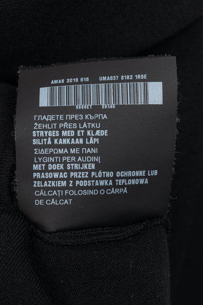 Prada AW/18 Nero Logo Oversized Knit Polo