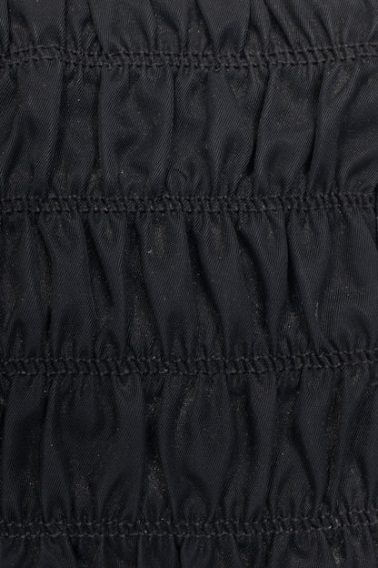 Prada Nero Tessuto Gaufre Nylon Shoulder Bag