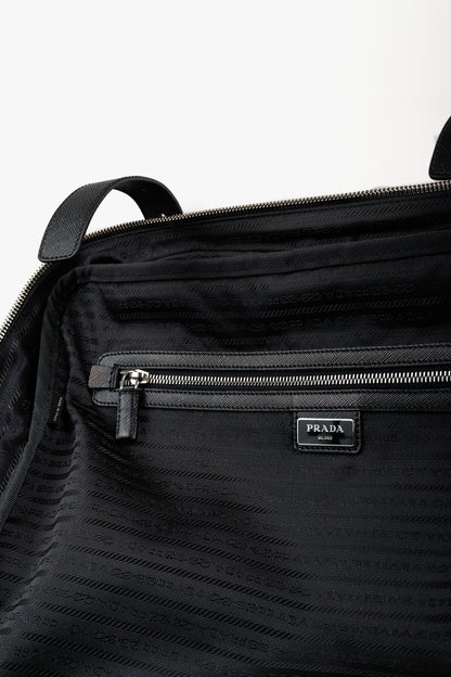 Prada AW/16 Animal Kingdom Nero & Avorio Tessuto Suitcase