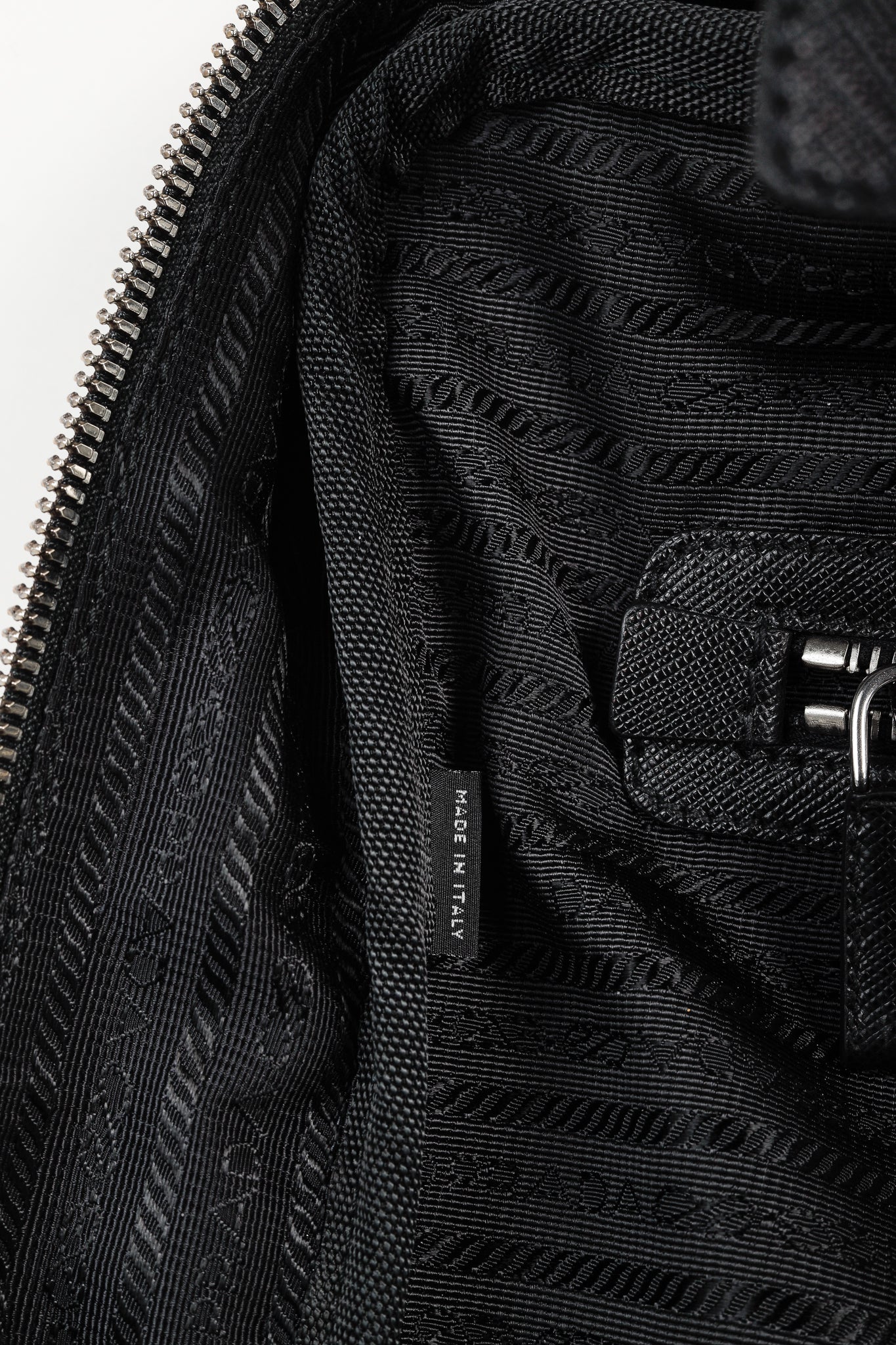 Prada AW/16 Animal Kingdom Nero & Avorio Tessuto Suitcase