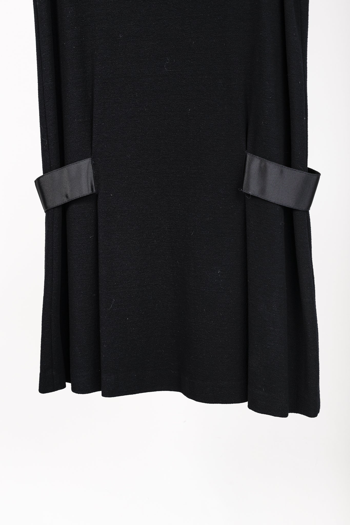 Proenza Schouler Black Knit Short-Sleeve Mini Dress