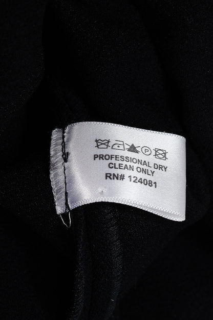 Proenza Schouler Black Knit Short-Sleeve Mini Dress