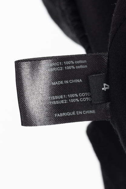 Proenza Schouler Black Poplin Buttoned Waist-Tie Midi Dress