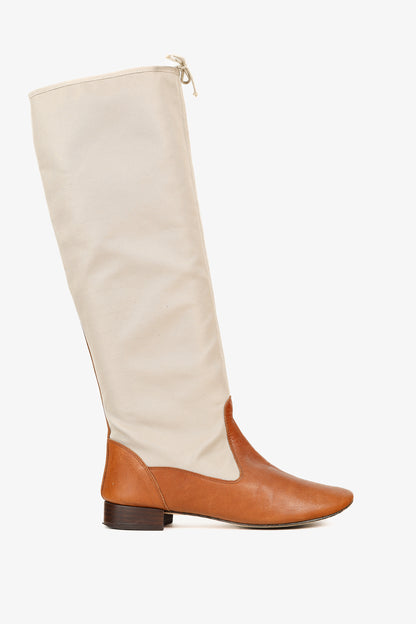 Repetto Music Mastic Cuba Trench & Leather Riding Boots