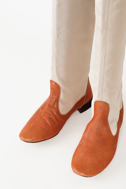 Repetto Music Mastic Cuba Trench & Leather Riding Boots