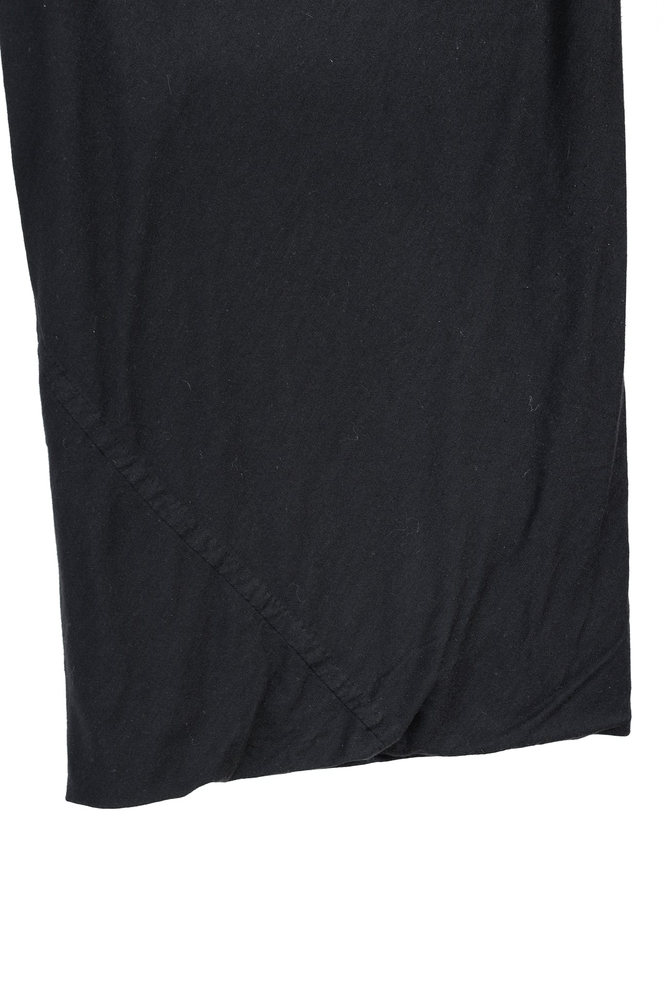 Rick Owens Vintage Lilies Black Jersey Column Skirt