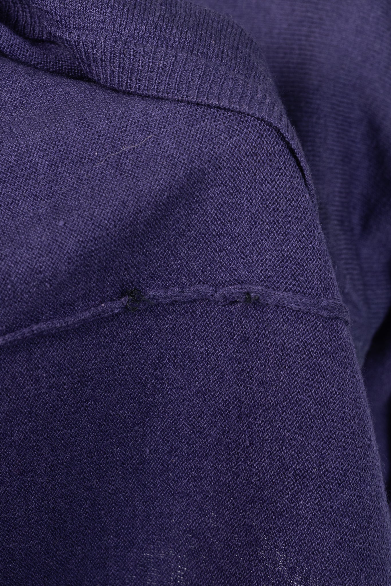 Roberto Cavalli Purple Snake-Bust Ruched Sweater