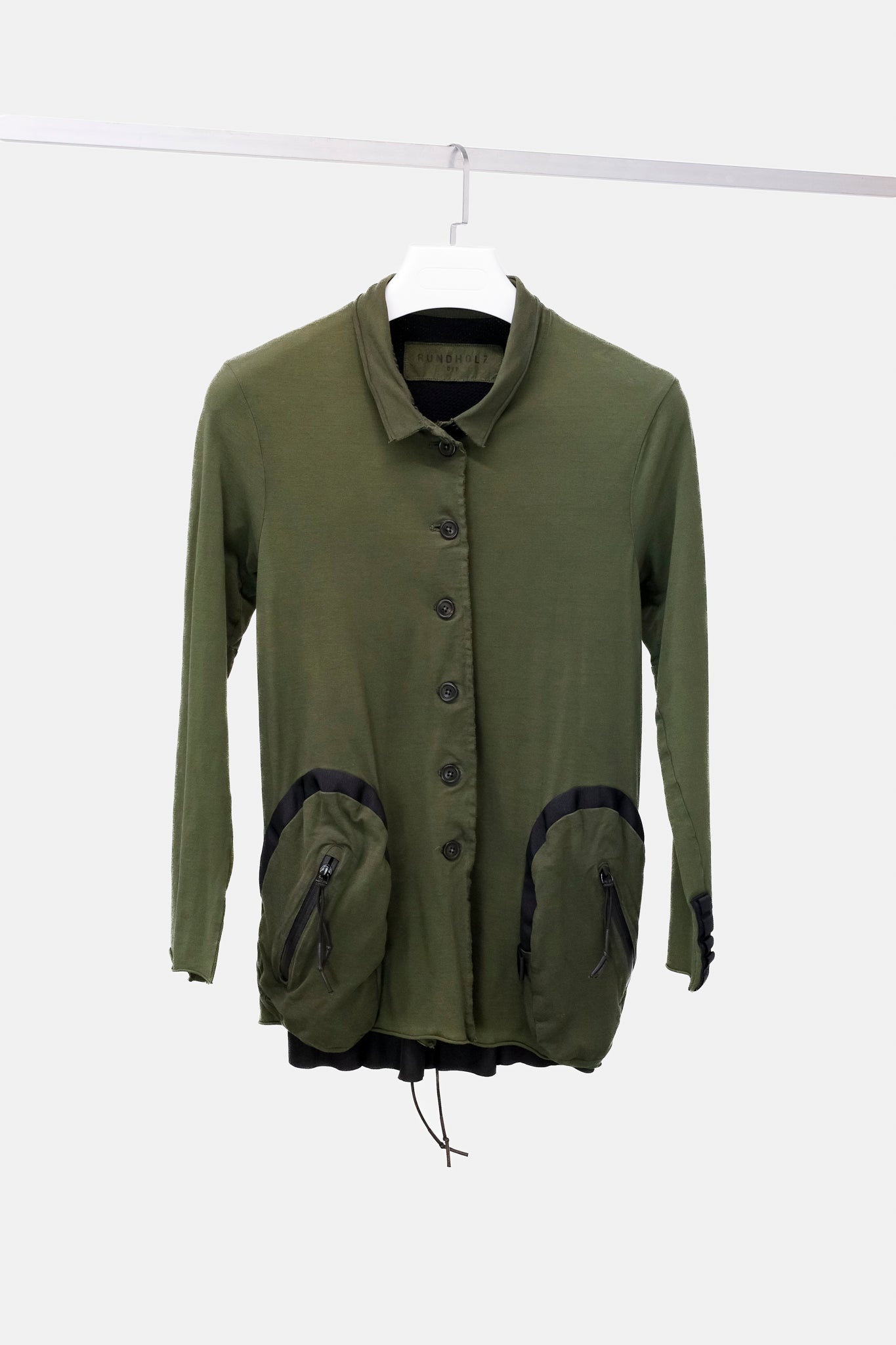 Rundholz DIP Olive Green Button Down Jacket