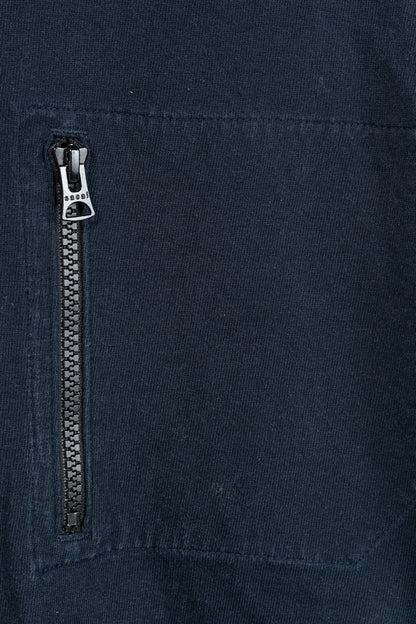 Sacai Navy Cotton-Jersey Layered T-Shirt