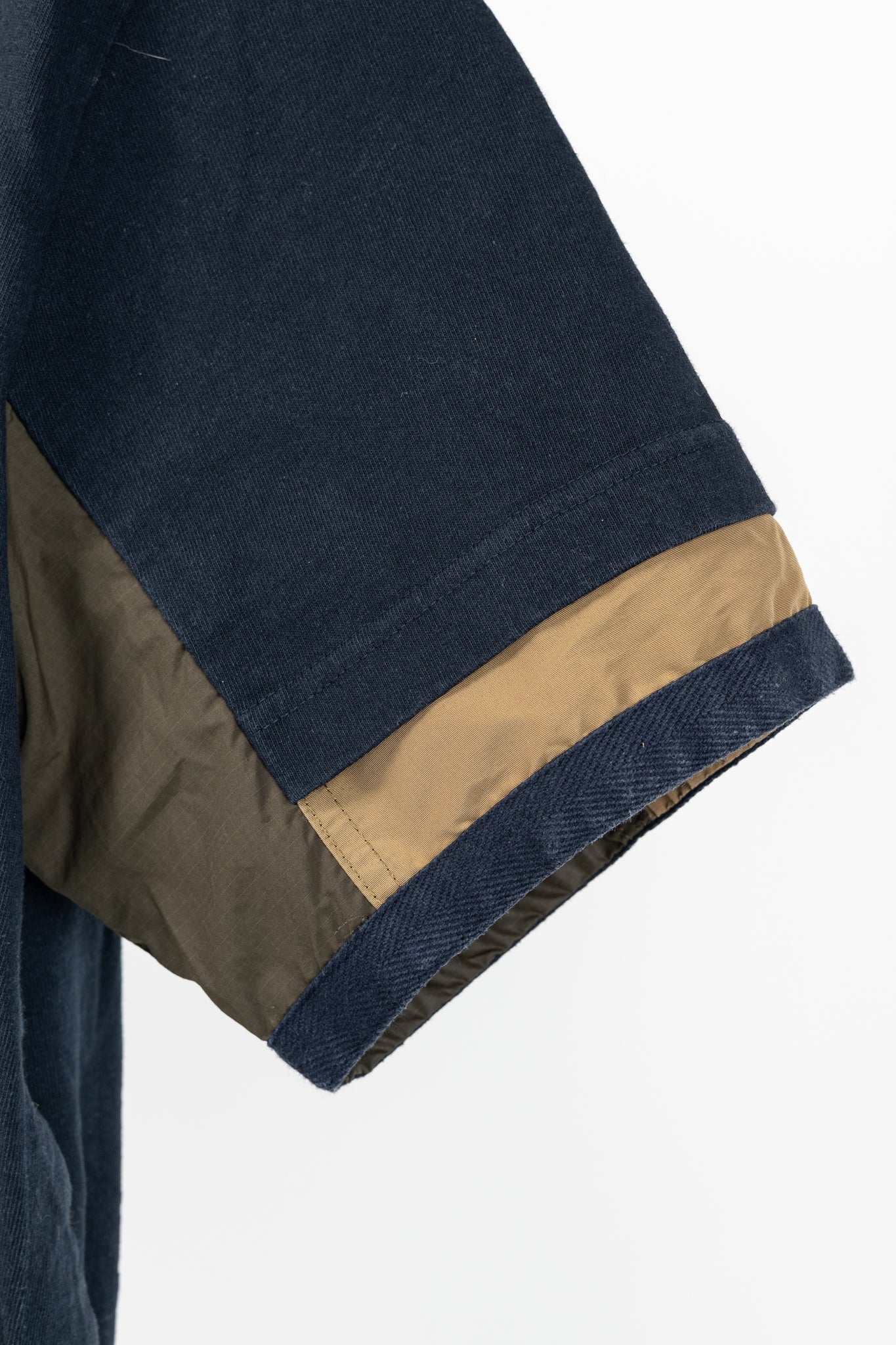 Sacai Navy Cotton-Jersey Layered T-Shirt