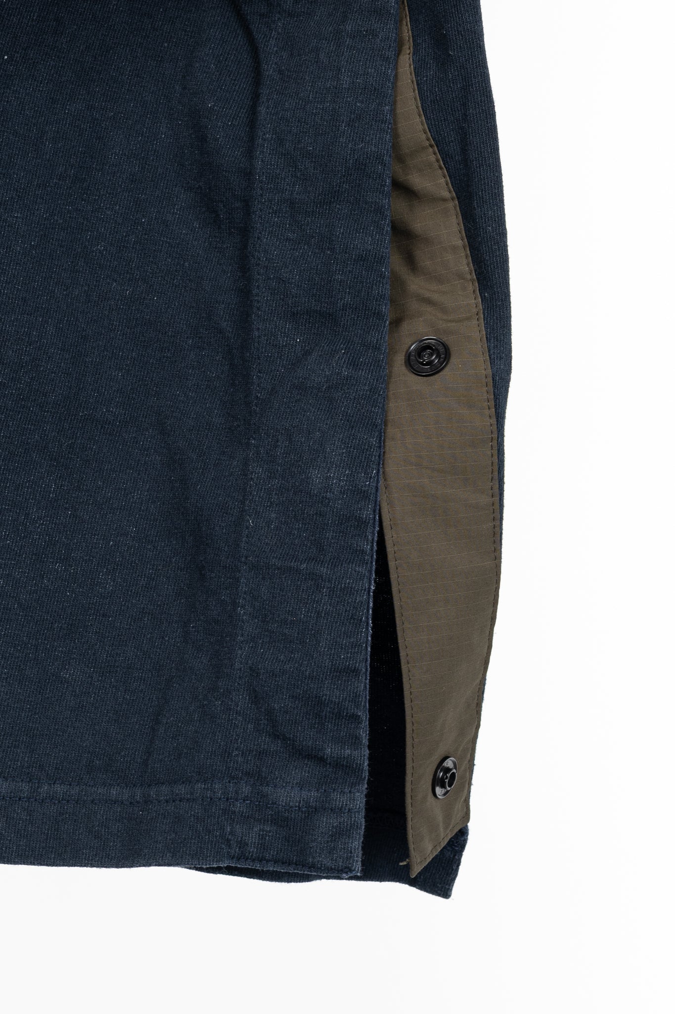 Sacai Navy Cotton-Jersey Layered T-Shirt