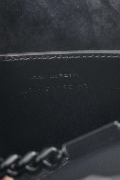 Saint Laurent Kate Medium Black Matelassé Leather Crossbody