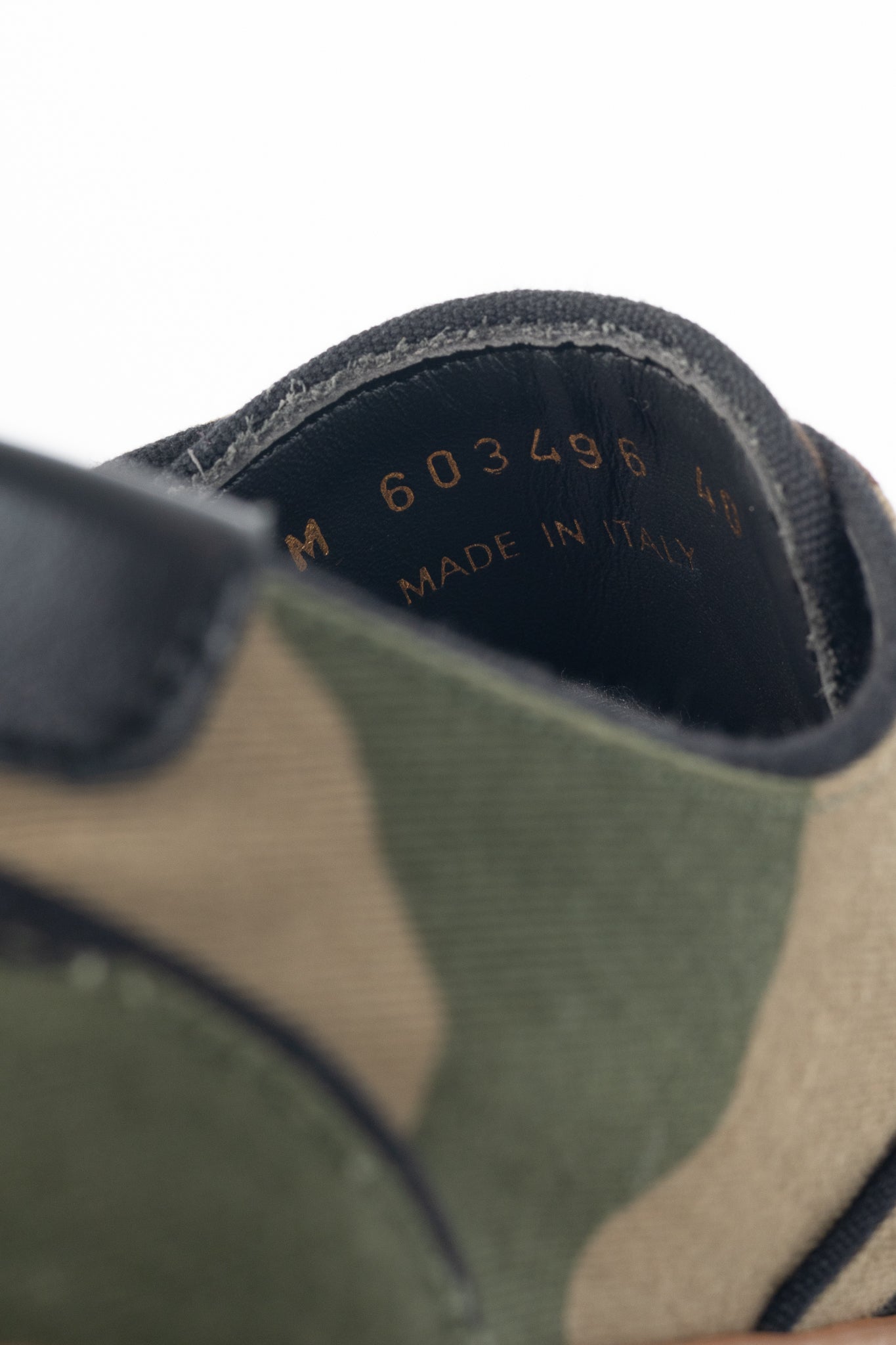 Saint Laurent Venice Camouflage Low-Top Lace-Up Sneakers