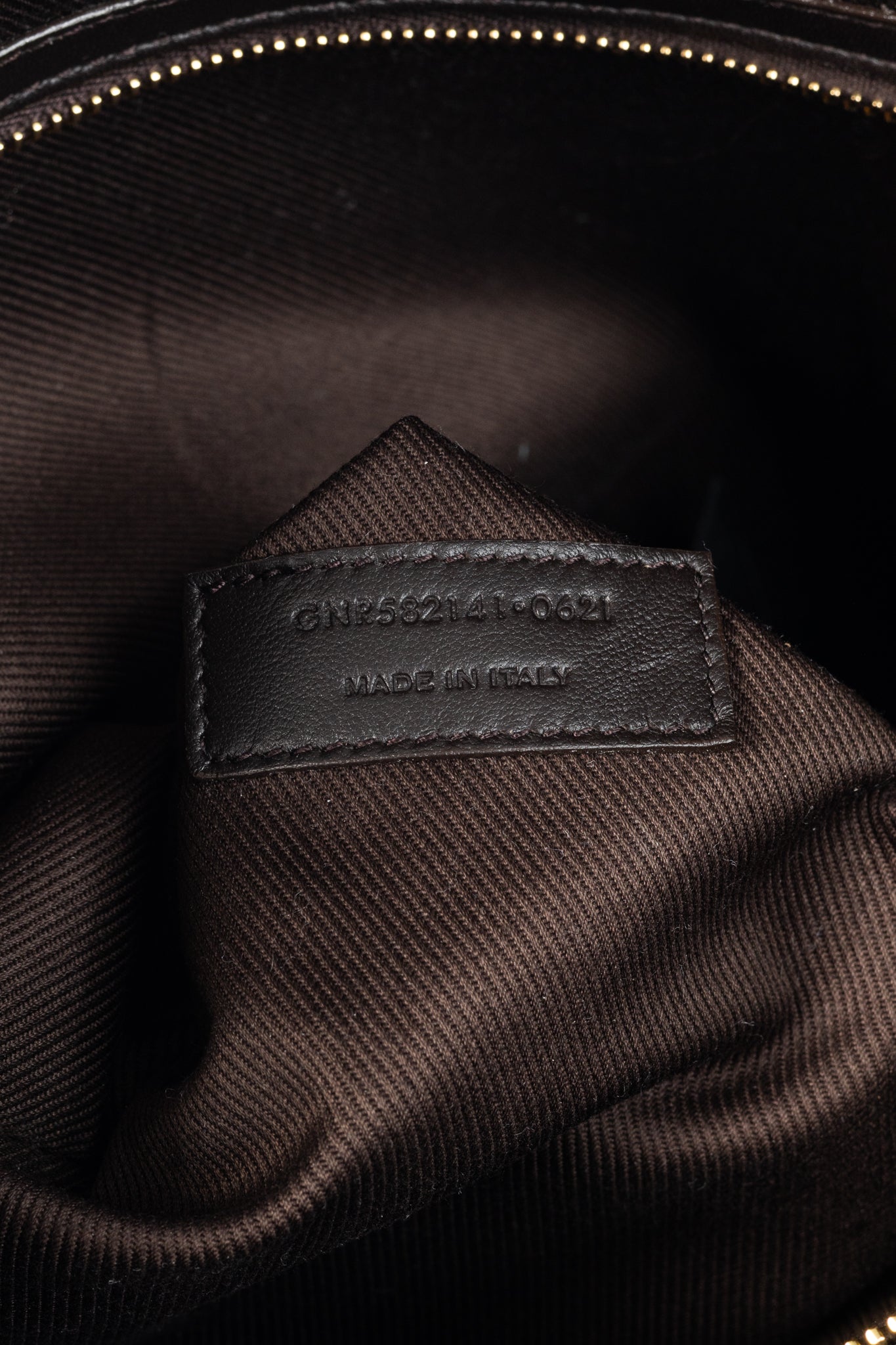 Saint Laurent Le Monogramme 72H Duffle Chestnut Cassandre Canvas & Smooth Leather Bag