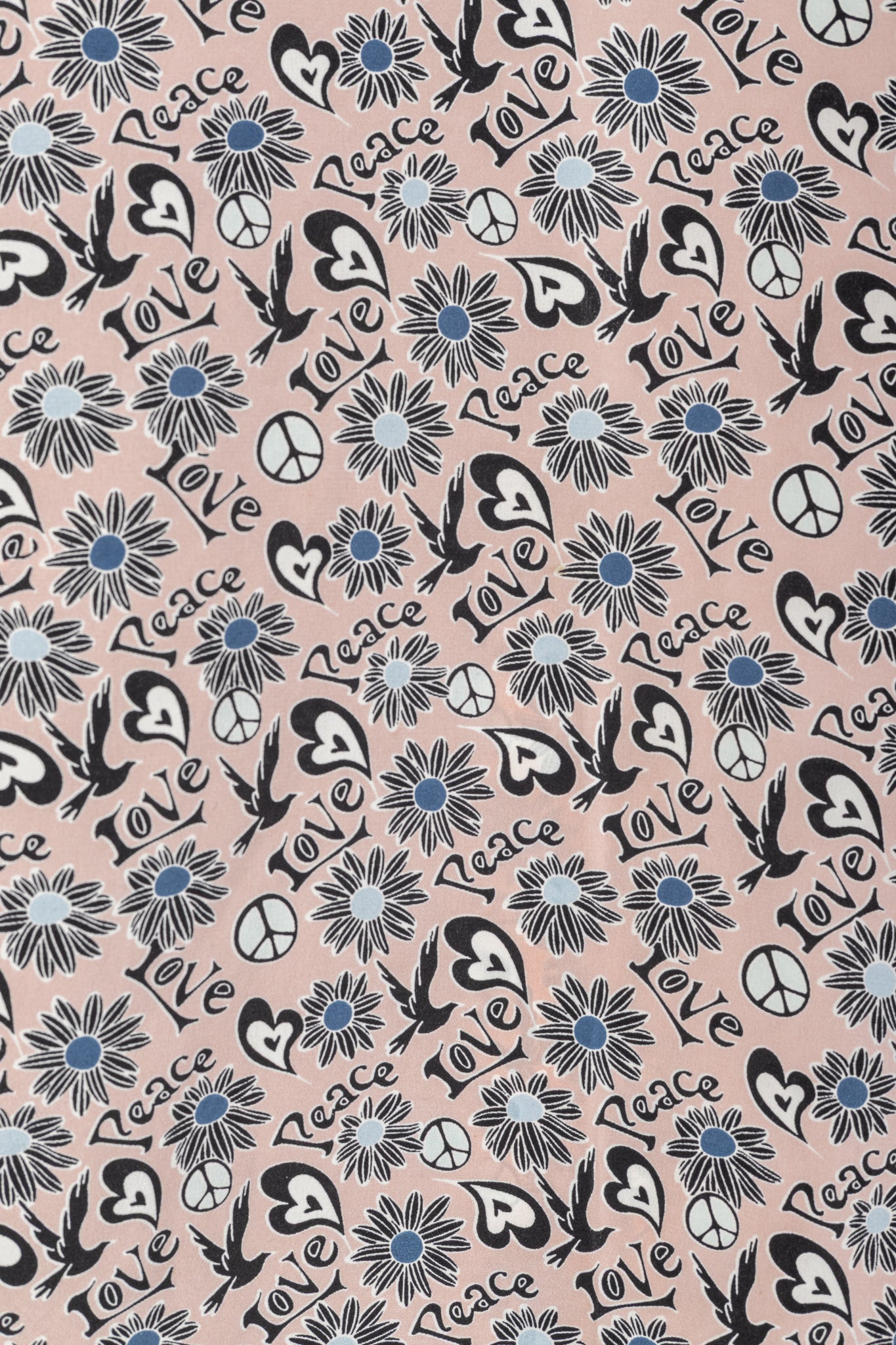 Sandro Estela Pink Floral Silk Crepe Tee