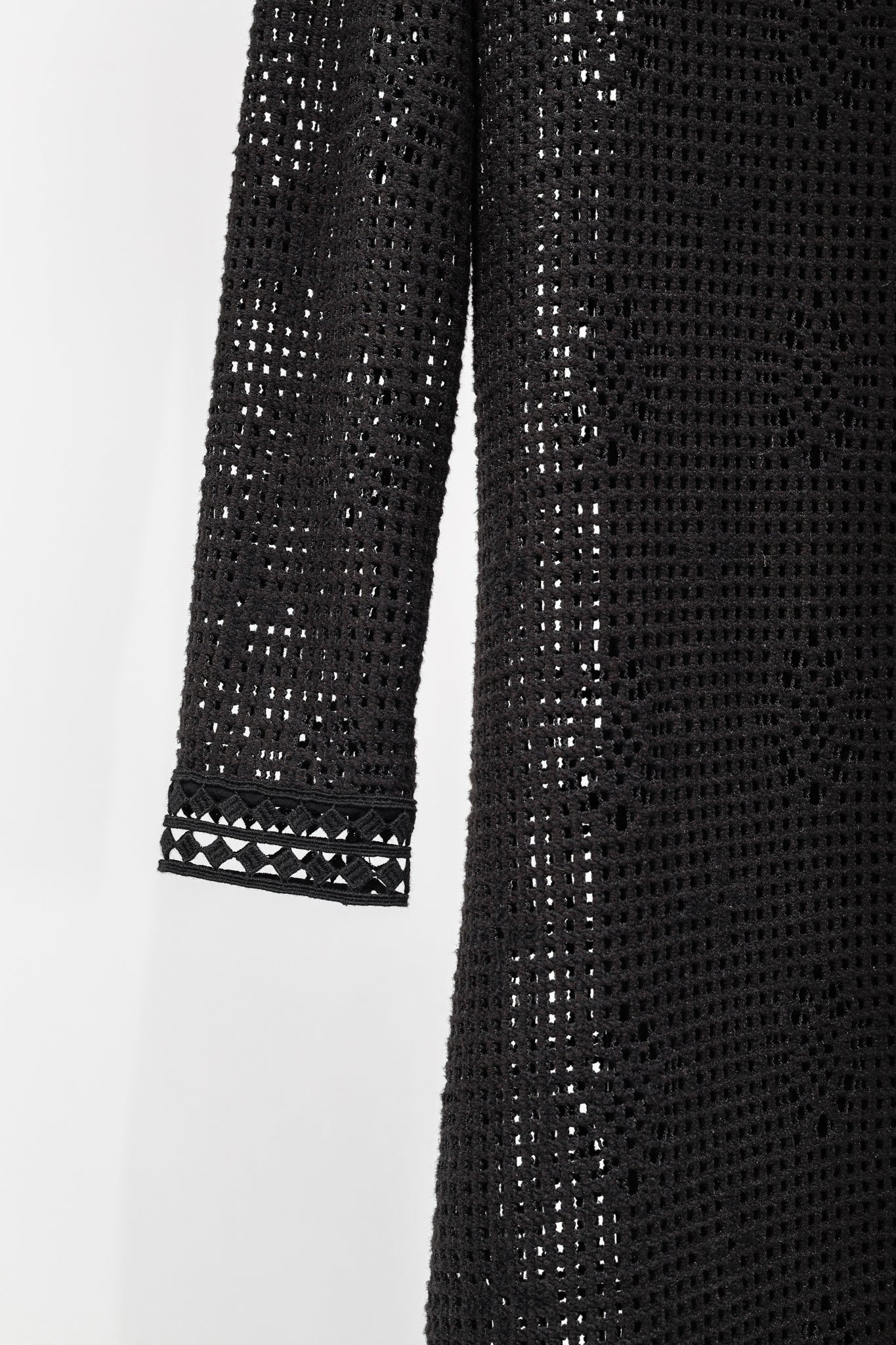 See by Chloe Black Crochet Long-Sleeve Mini Dress Blogger Armoire See by Chloe Black Crochet Long-Sleeve Mini Dress Blogger Armoire