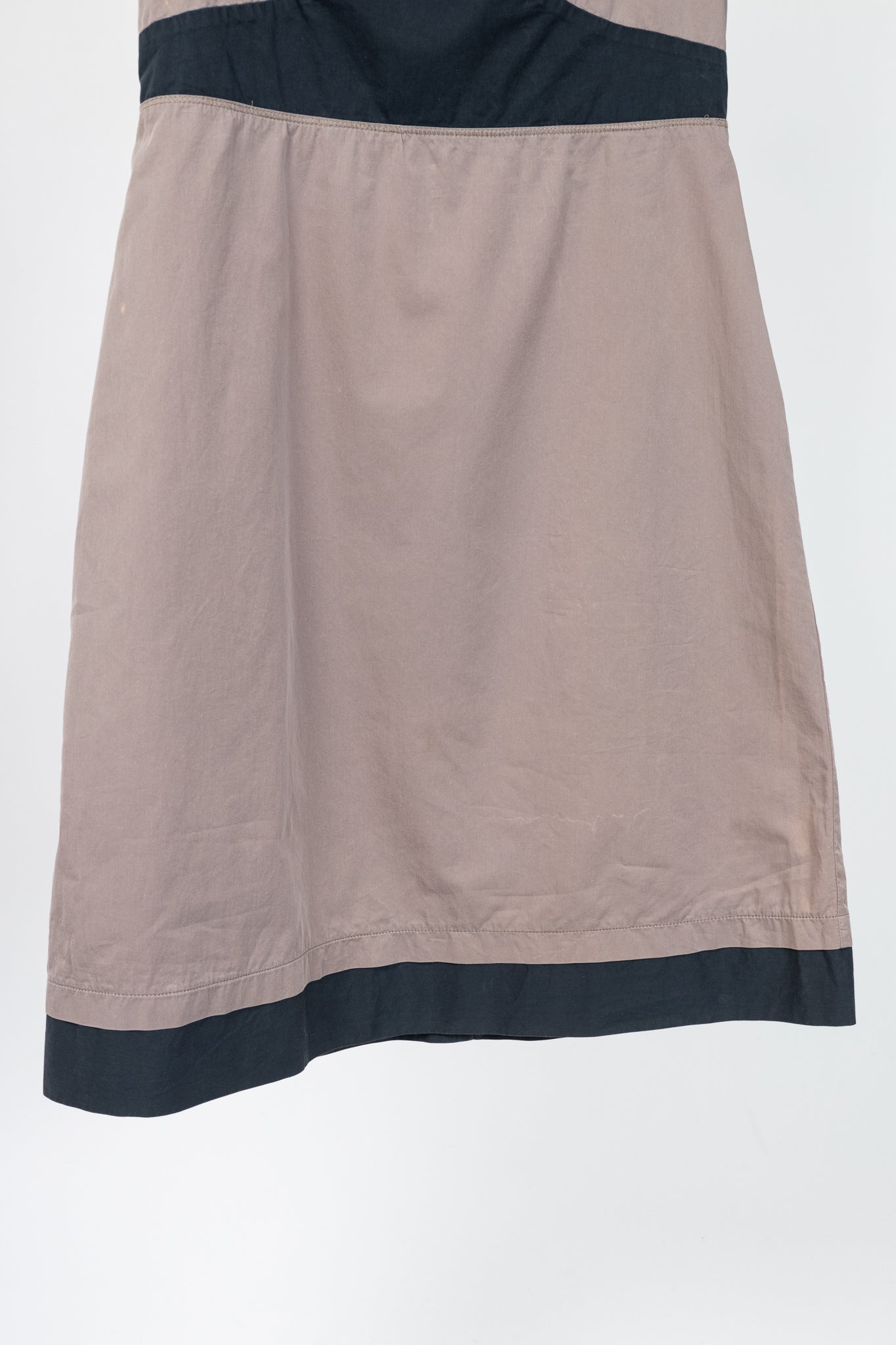See by Chloe SS11 Mauve Two-Tone Sateen Dress