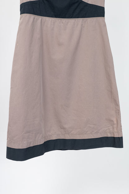 See by Chloe SS11 Mauve Two-Tone Sateen Dress
