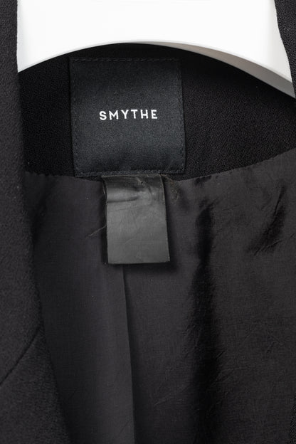Smythe Duchess Black Single-Breasted Wool Blazer