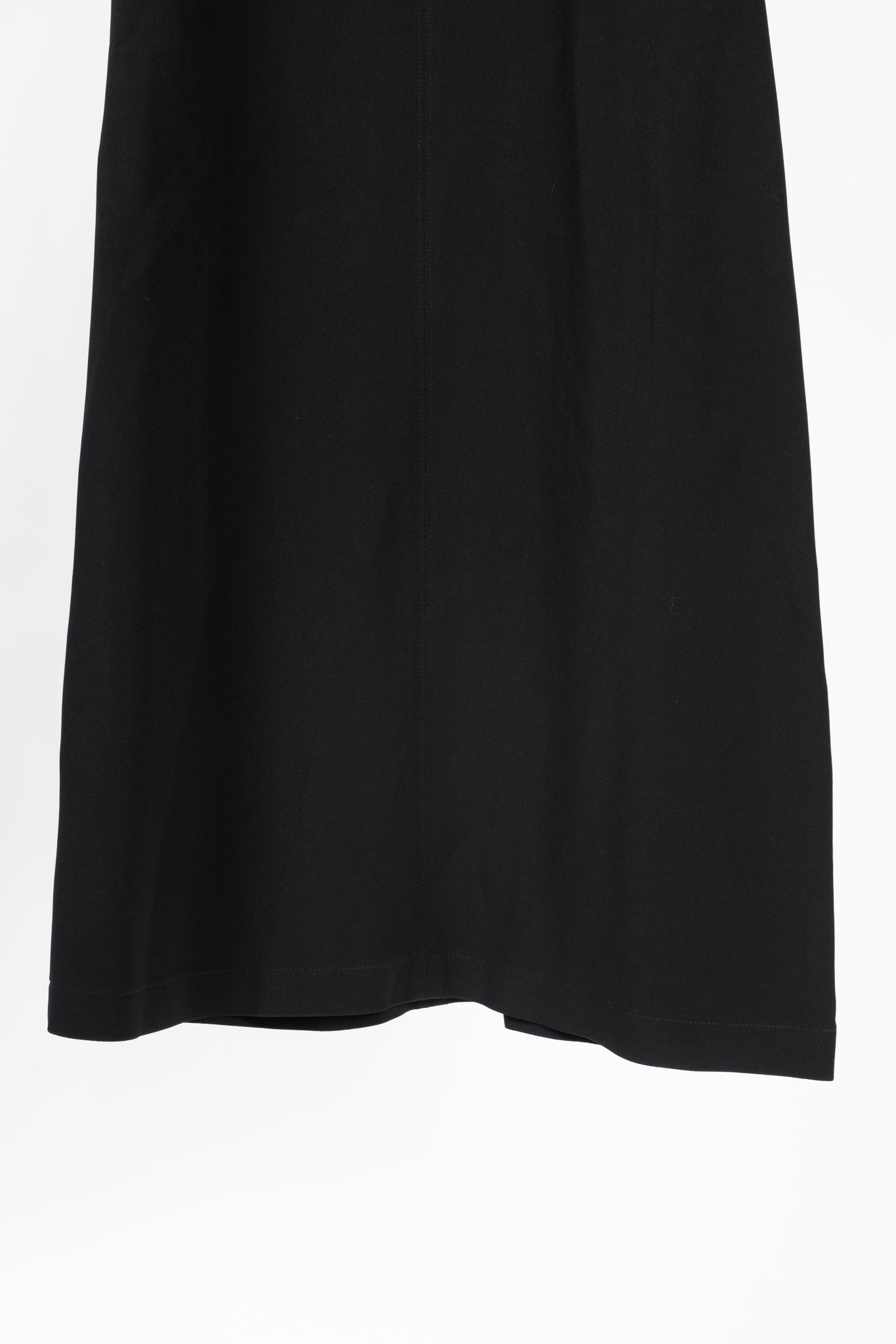 Stella McCartney PF17 Black Crepe O-Ring Midi Dress