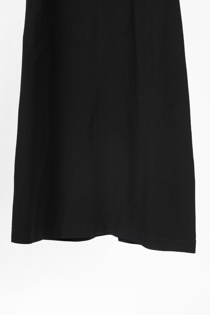 Stella McCartney PF17 Black Crepe O-Ring Midi Dress