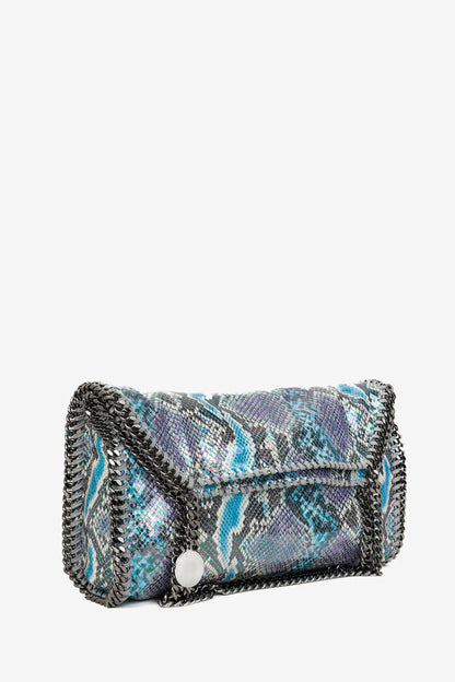 Stella McCartney Vegan Eco Python Oleographic Falabela Chain Tote