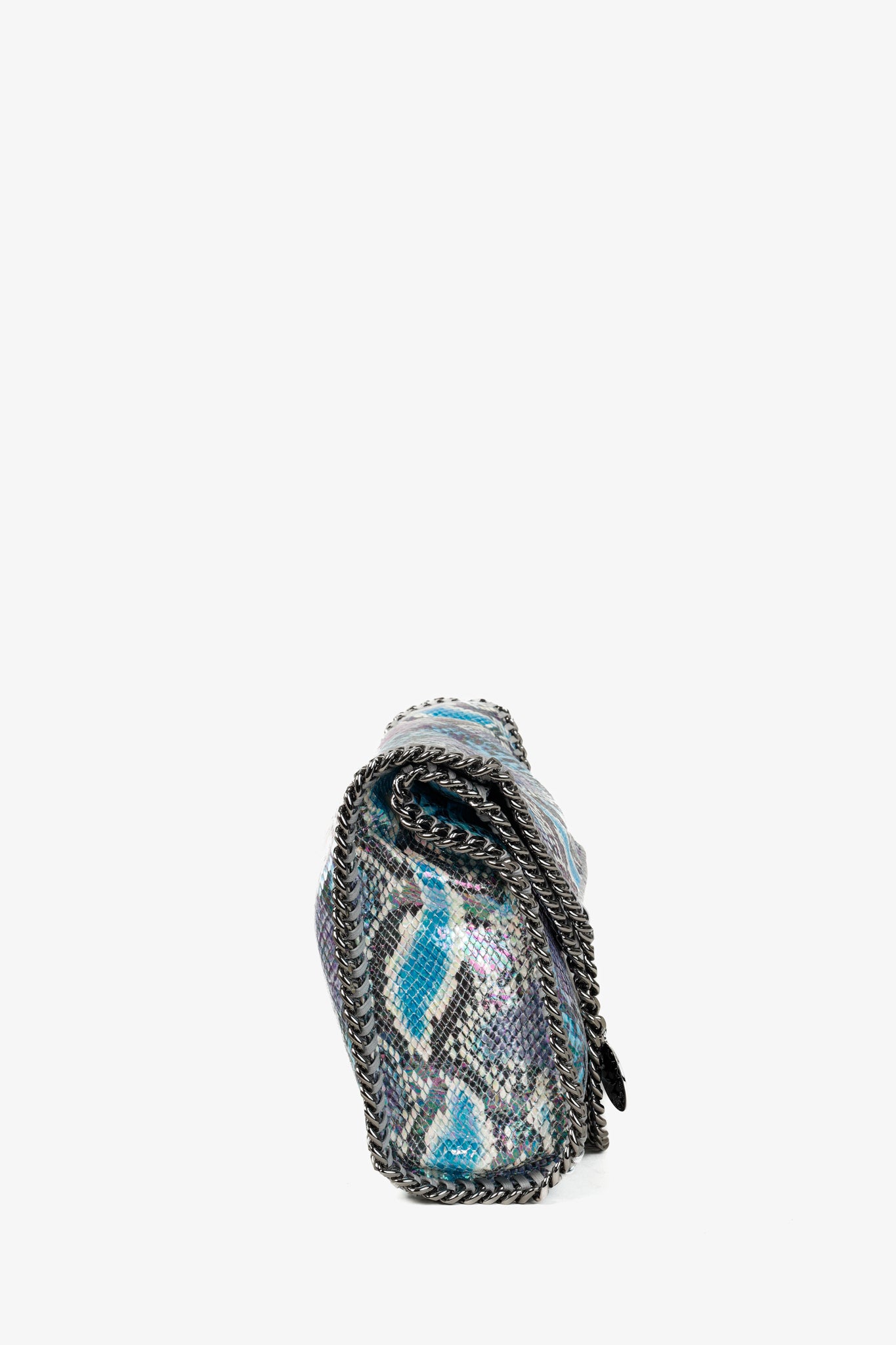 Stella McCartney Vegan Eco Python Oleographic Falabela Chain Tote