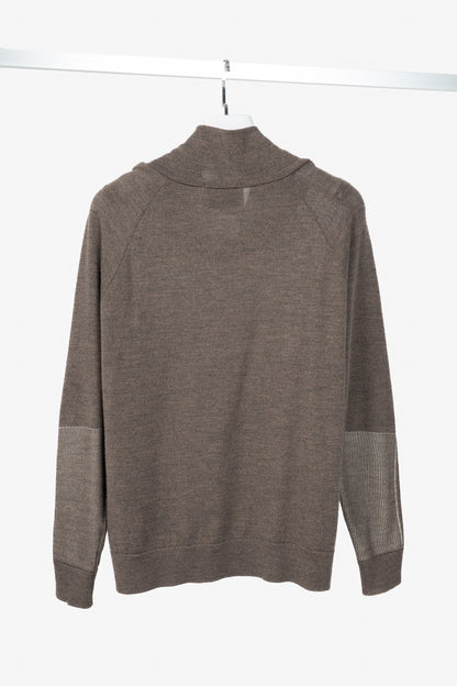 Stephan Schneider Brown Wool-Knit Sweater