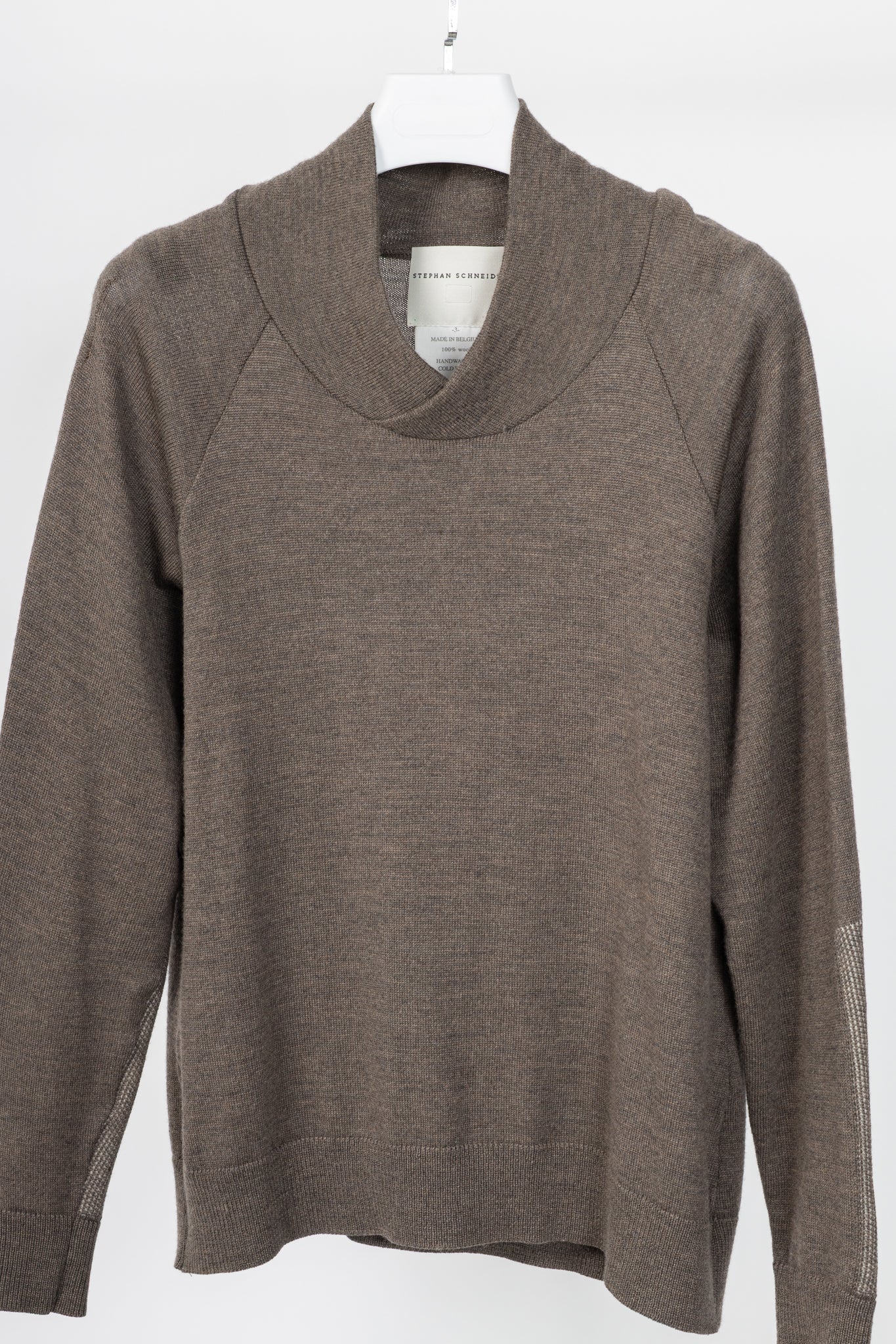 Stephan Schneider Brown Wool-Knit Sweater