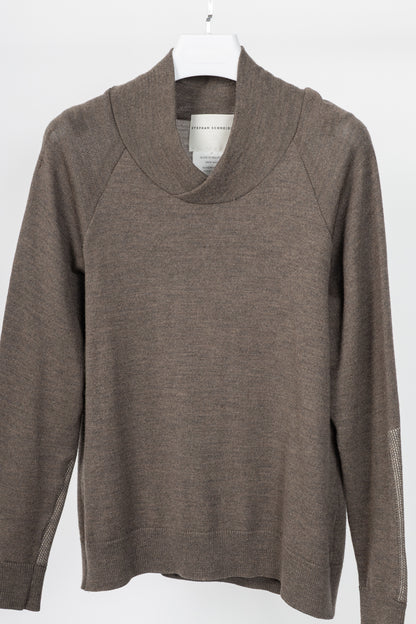 Stephan Schneider Brown Wool-Knit Sweater