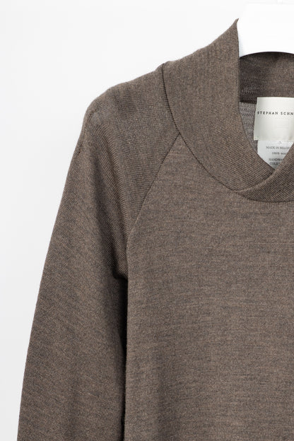 Stephan Schneider Brown Wool-Knit Sweater