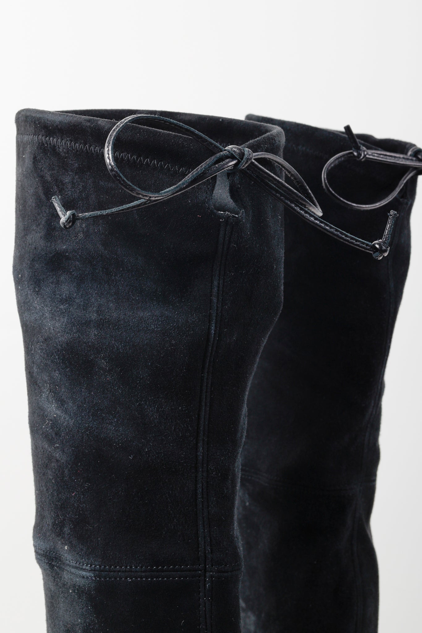 Stuart Weitzman Black Highland Over-The-Knees Boots