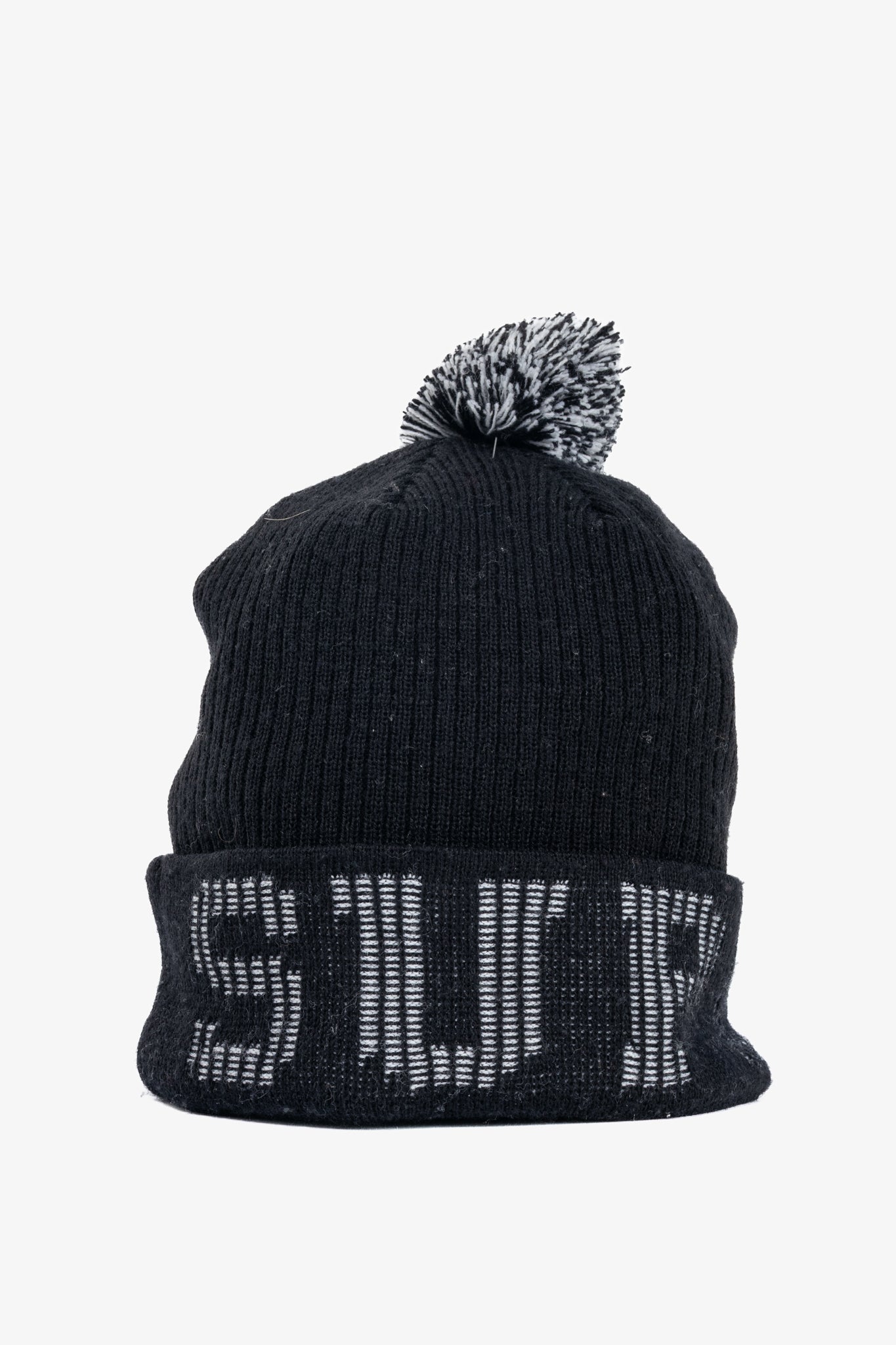 Supreme FW17 Black Grid Logo Beanie