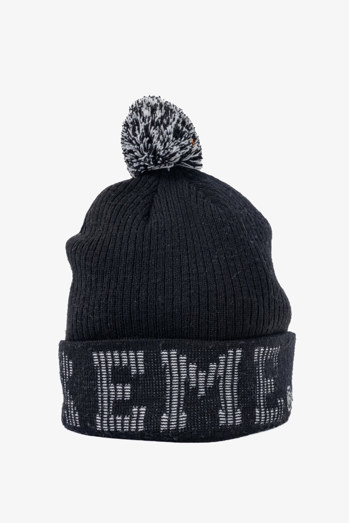 Supreme FW17 Black Grid Logo Beanie