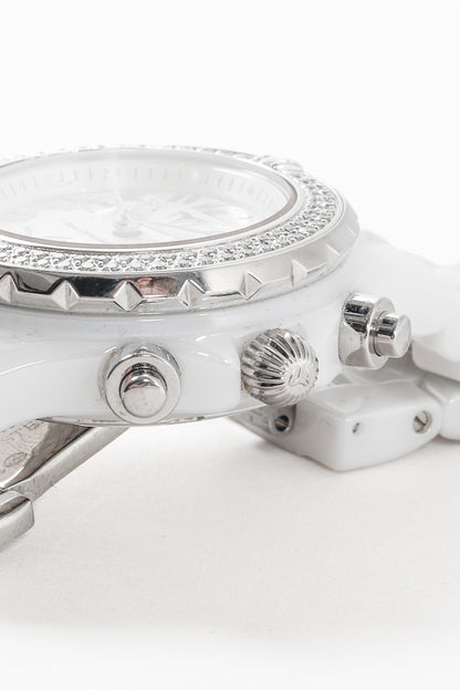 Technomarine White Geneve Technodiamond Porcelain Watch