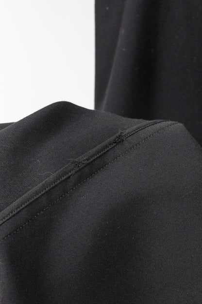 The Row Harna Black Belted A-Line Wrap Midi Skirt