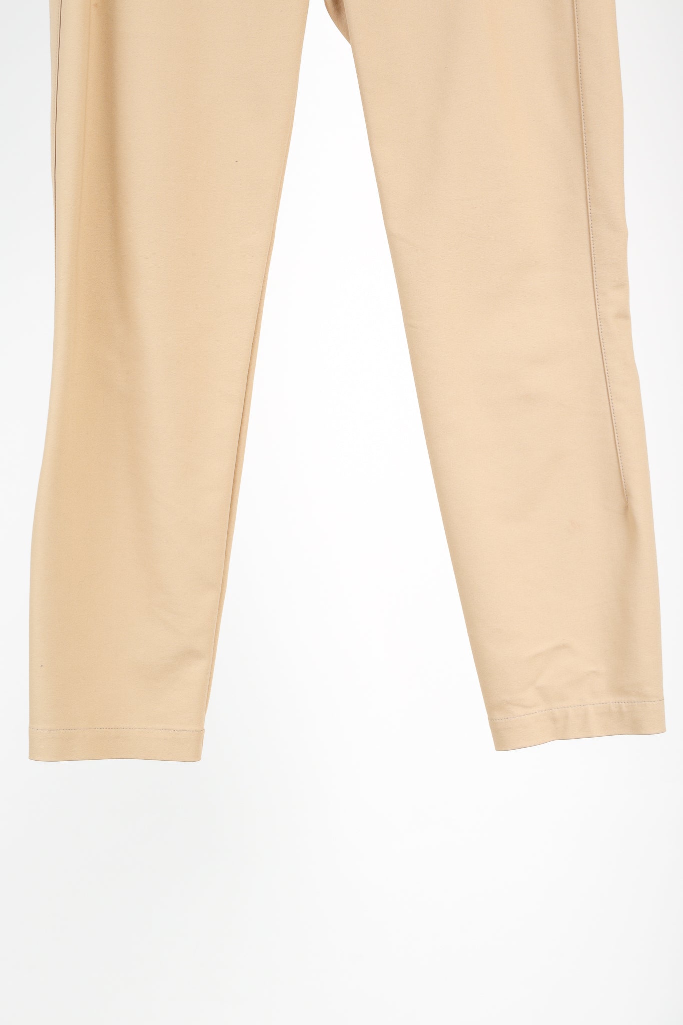 The Row Camel Pull-On Stretch Trousers