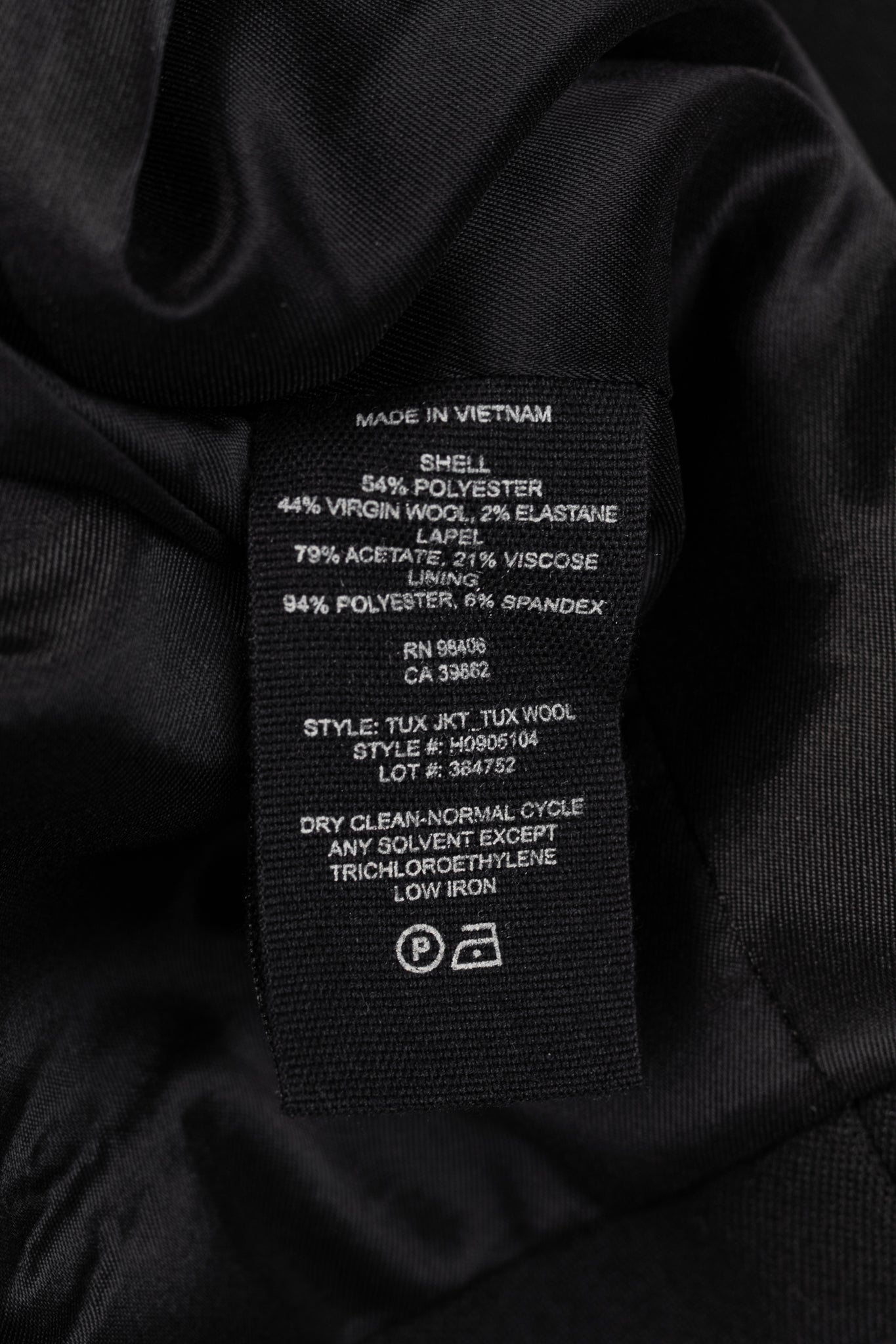 Theory Black Double-Breasted Satin-Trim Wool Tux Jacket