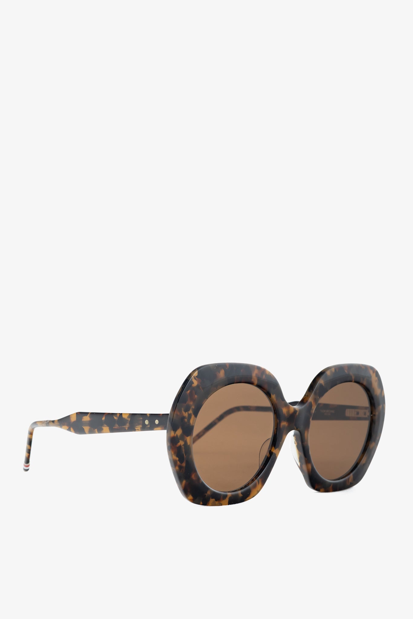 Thom Browne TBS509 Square Tokyo Tortoise Sunglasses
