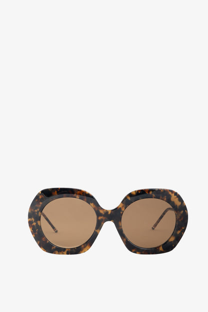 Thom Browne TBS509 Square Tokyo Tortoise Sunglasses