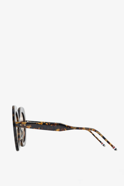 Thom Browne TBS509 Square Tokyo Tortoise Sunglasses