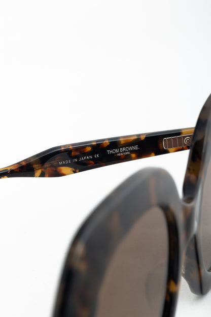 Thom Browne TBS509 Square Tokyo Tortoise Sunglasses