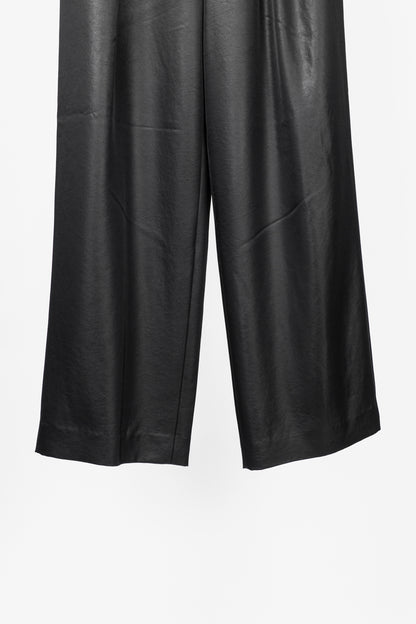 Tibi Stella Black Celia Drape Pants