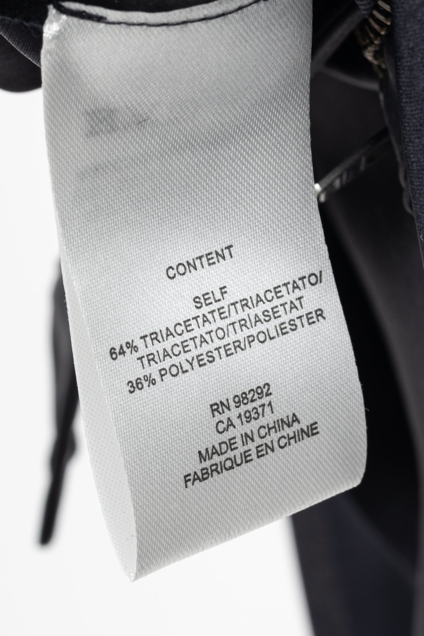 Tibi Stella Black Celia Drape Pants