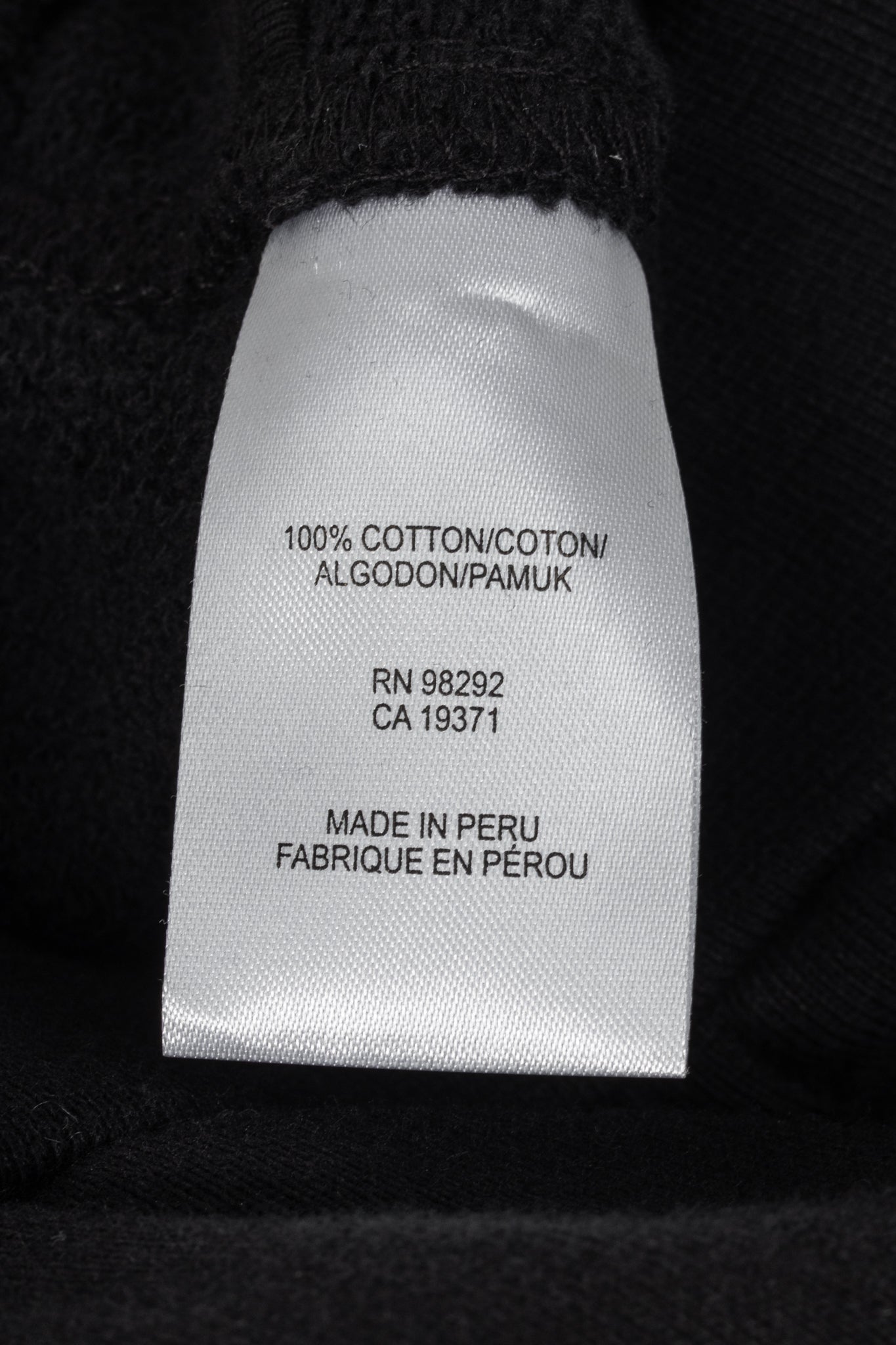 Tibi Cecil Black Peruvian Cotton Sweatpant