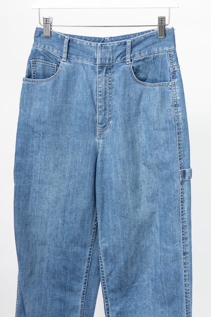 Tibi Blue Spring-Weight Carpenter Jeans